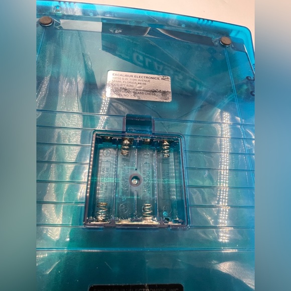 Electronic Glass Chess Set Computer Lighted Model #775 Complete Excalibur. - Picture 8 of 8